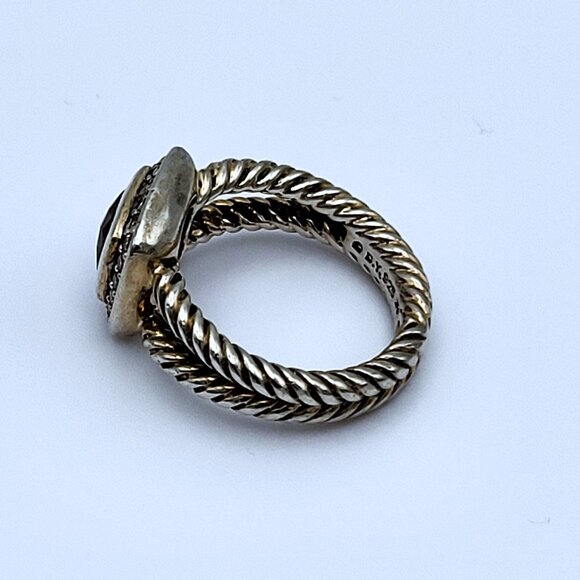 David Yurman Petite Albion Amethyst Ring w/ pouch - Picture 5 of 7